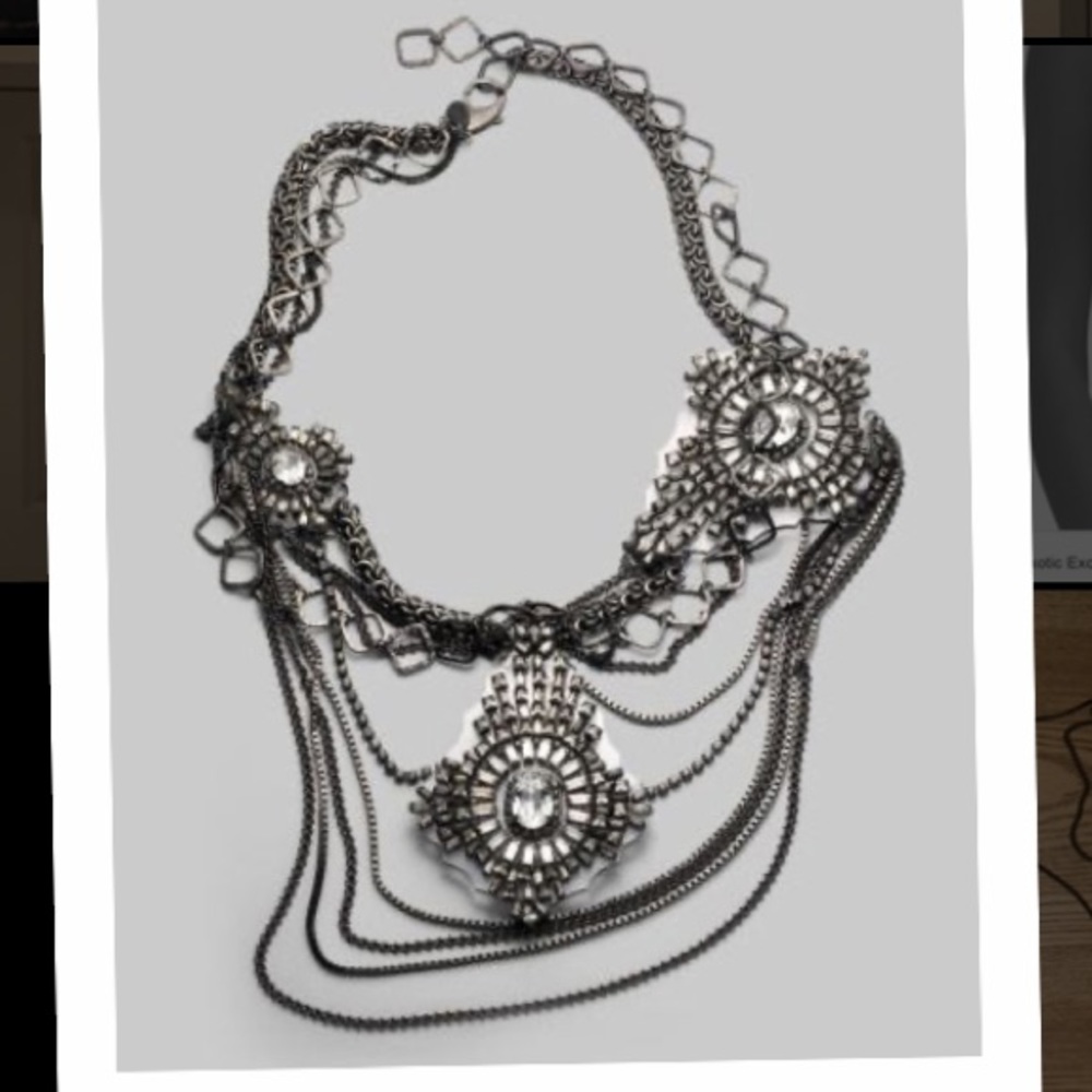 Erickson Beamon Heart of Glass Necklace